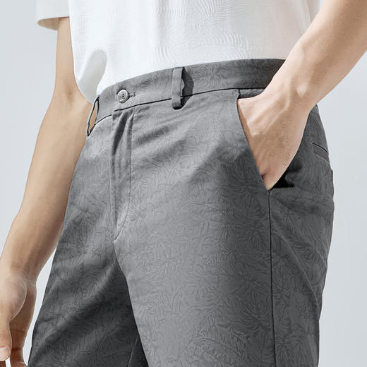 【度假系列】柒牌短裤男2025夏季新款度假休闲时尚潮流青年直筒裤128H73090 商品图2