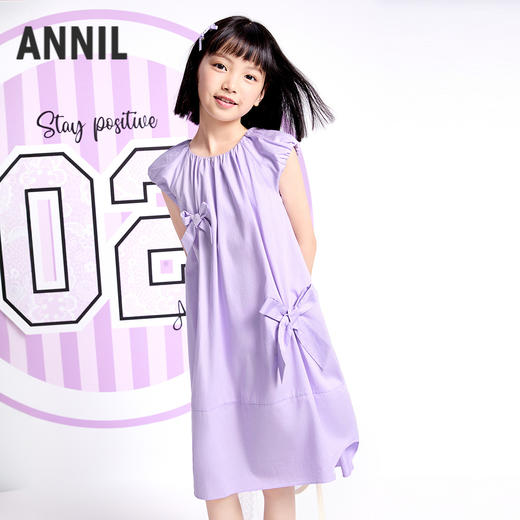 【实体店同款】女童连衣裙夏季新款安奈儿童装AG523603 商品图2