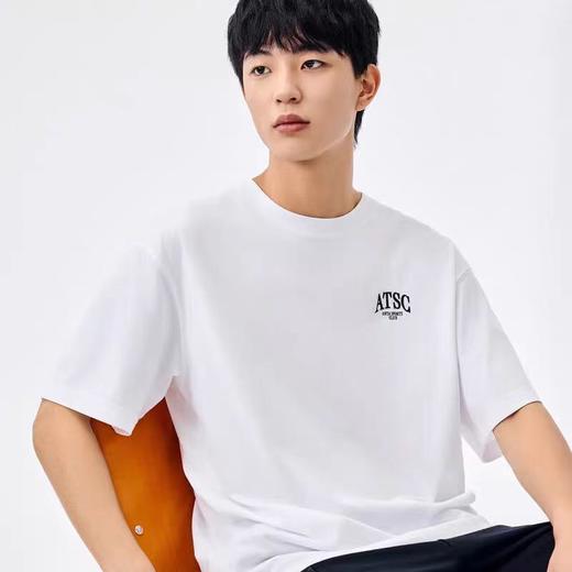 【M/XL断码】安踏复古潮流短袖男士夏季新款遮热凉感t恤半袖上衣152438165R【库存有限，如无货将做退款，介意慎拍！】 商品图2