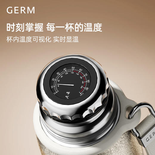 【6F】多样屋格沵（germ）纯钛超轻保温杯大都会梵高联名水杯高颜值女礼物咖啡杯大容量杯子 迷你悦动钛杯【轻奢礼盒】580ml 商品图6