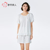 都市丽人生活家居女士正价棉质短袖套装薄针织提花短袖类LHH2J2 商品缩略图1