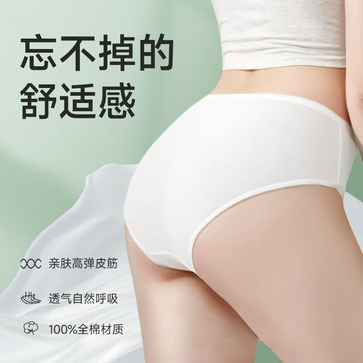 【一次性内裤女】免洗方便，独立包装随身携带。不必担心尺码，产妇月子和大码孕妇同样适用。旅游出差好帮手，保持干净，始终自信！出游必备 商品图3