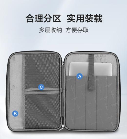 新秀丽TRAVEL PARTNER系列电脑内胆包674*09031 商品图1