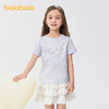 巴拉巴拉童装儿童短袖女童t恤2025款夏速干凉感上衣 商品缩略图2