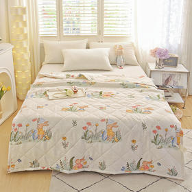 蓝若亭夏日花语夏被