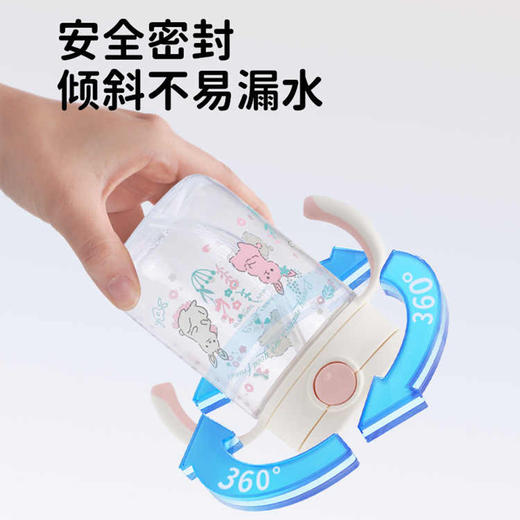 Richell利其尔星彩吸管直饮杯宝宝幼儿园上学专用牛奶儿童水杯 商品图1
