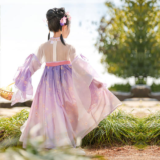【苏城纪】新款汉服女童襦裙花仙子 商品图7