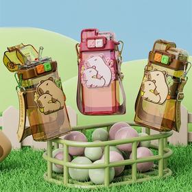 豚豚520ml朋克双饮太空杯TT-6503（颜色请备注）