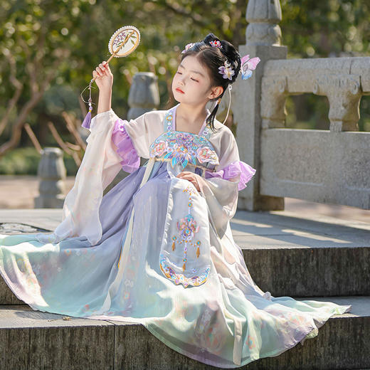 【苏城纪】新款女童汉服襦裙惊鸿（锦鲤） 商品图7
