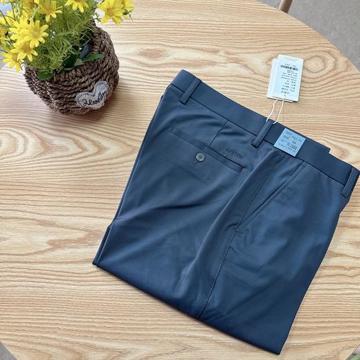 夏季款男式西裤轻薄商务透气休闲垂感纯色长裤   YMXZ-9931-7* 商品图0