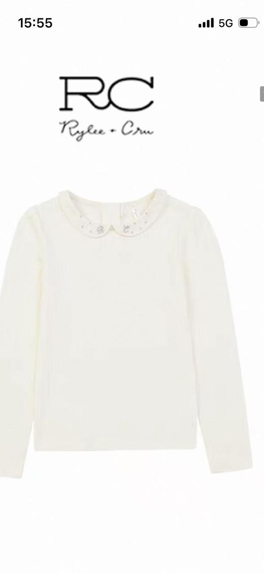 【春上新】8楼 RYLEE CRU童装 针织长袖T恤吊牌价279 活动价：251 商品图0