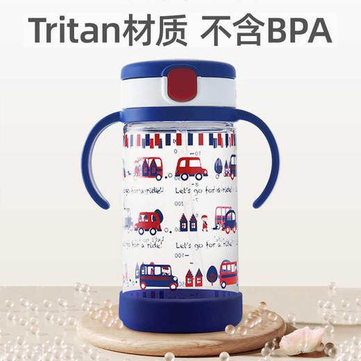 Richell利其尔透透杯1-2-3以上宝宝水杯儿童吸管杯 商品图1