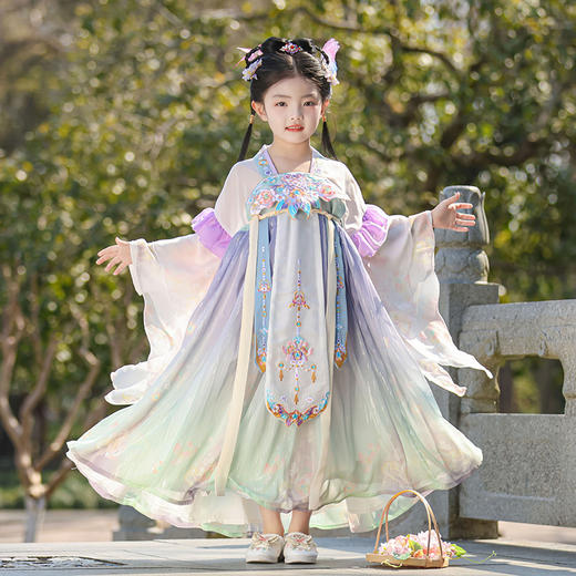 【苏城纪】新款女童汉服襦裙惊鸿（锦鲤） 商品图8