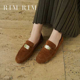 【品牌直发】RIM RIM平底金属扣一脚蹬英伦乐福鞋2439
