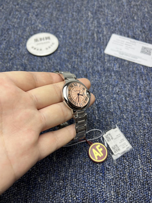CR卡地亚蓝气球系列 中号33mm 粉气球 女士腕表 商品图2