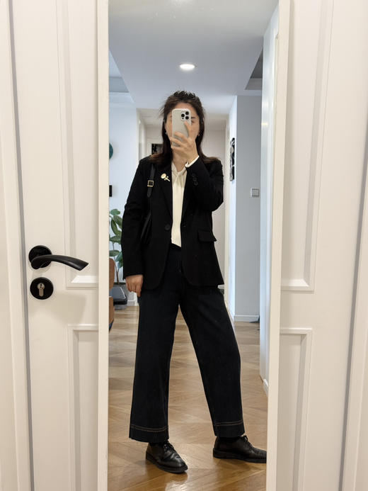 立体裁剪精湛工艺羊毛混纺修身显瘦一粒扣西装【包邮+三天无理由退换】 商品图10