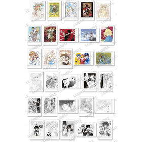 圣传X战记 魔卡少女樱 CLAMP展 拍立得 全30种 10包/盒 谷子