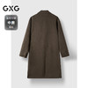 GXG男装 2024冬季热卖摩登轻熟通勤单排扣大衣长款#G24D264030 商品缩略图1
