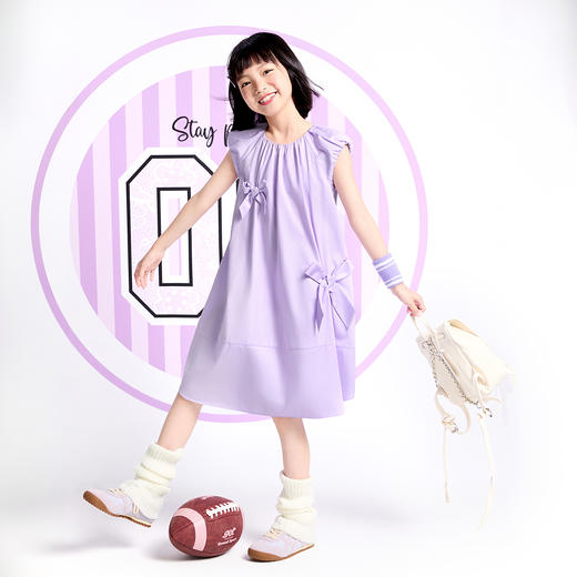 【实体店同款】女童连衣裙夏季新款安奈儿童装AG523603 商品图5