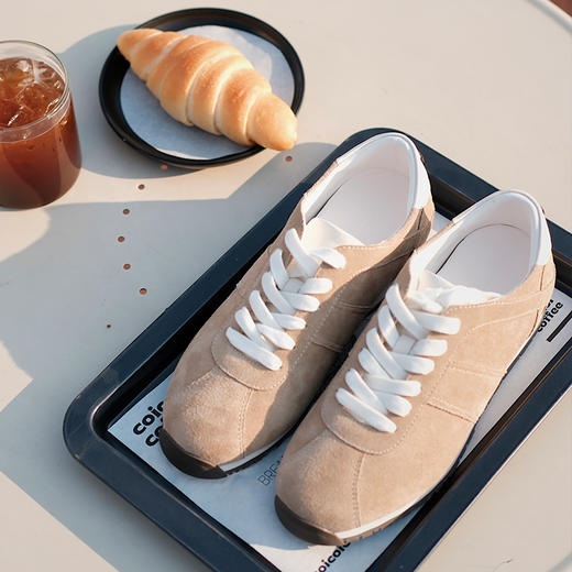 BIUCILI「薄底自由」原创设计 内增高运动风德训鞋休闲鞋 商品图5