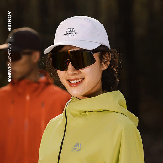 奥尼捷防水鸭舌帽时尚户外轻量运动帽遮阳防晒大帽檐透气鸭舌帽E4633 商品图0