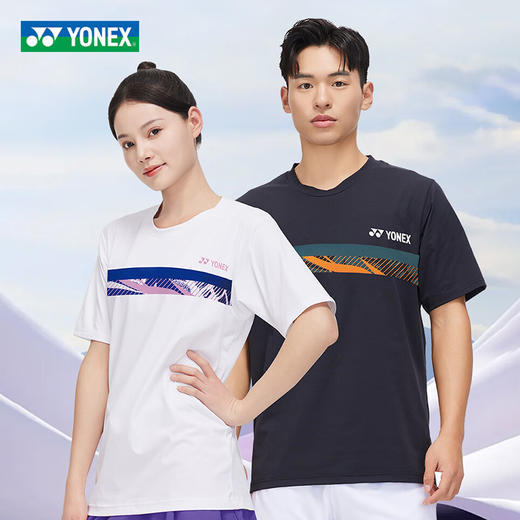 尤尼克斯 男女同款 国家队训练服 运动T恤 115015BCR/115025BCR 商品图1