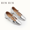 【品牌直发】RIM RIM塑形马皮鞋法式春秋T字细条带玛丽珍鞋2388-1 商品缩略图1