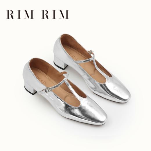 【品牌直发】RIM RIM塑形马皮鞋法式春秋T字细条带玛丽珍鞋2388-1 商品图1
