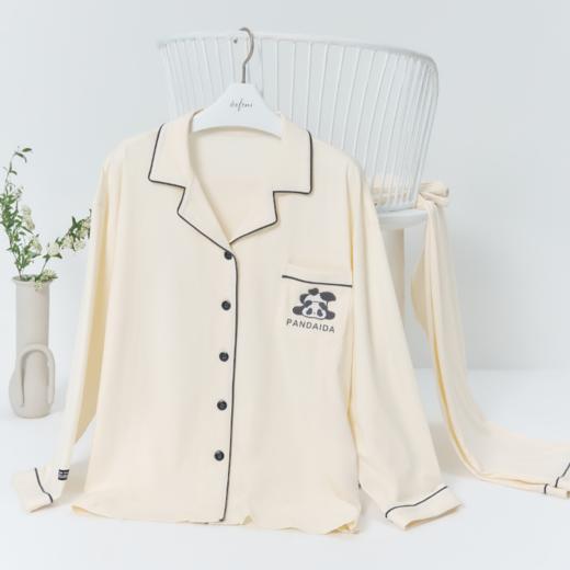 【积分换购不退货】伊芙丽舒适亲肤简约家居服1G4100771Z 商品图11