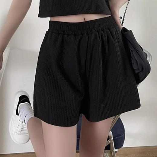 夏季新款【时尚内搭休闲运动套装】外穿短款吊带背心短裤两件套 商品图7