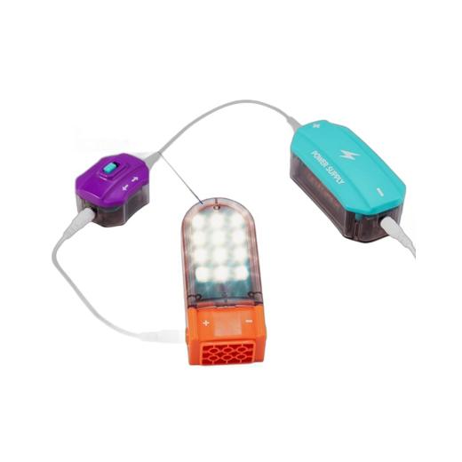 科教电子积木 150种电路实验积木拼搭玩具 大颗粒电学积木 轻松引导孩子上手 商品图5