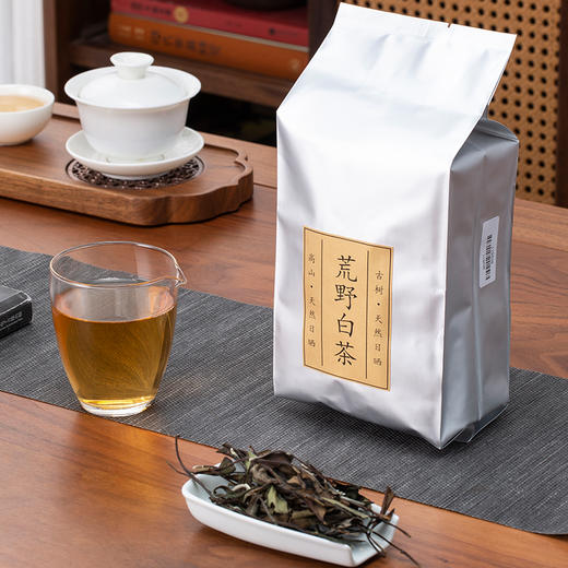 添寿白茶丨荒野白茶寿眉 政和白茶 2023年 100g 袋装 花香 甜韵 商品图1