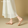 西遇勃肯凉拖鞋女外穿新款夏季超火海边一字拖鞋平底罗马凉鞋V0056534 商品缩略图3