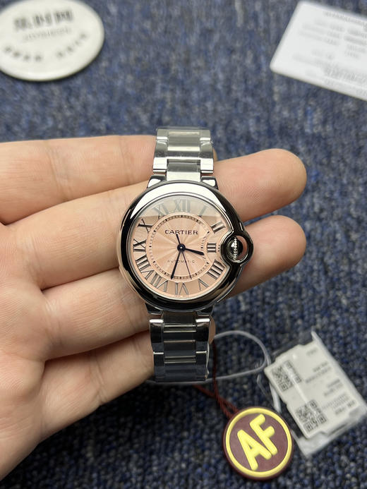 CR卡地亚蓝气球系列 中号33mm 粉气球 女士腕表 商品图1