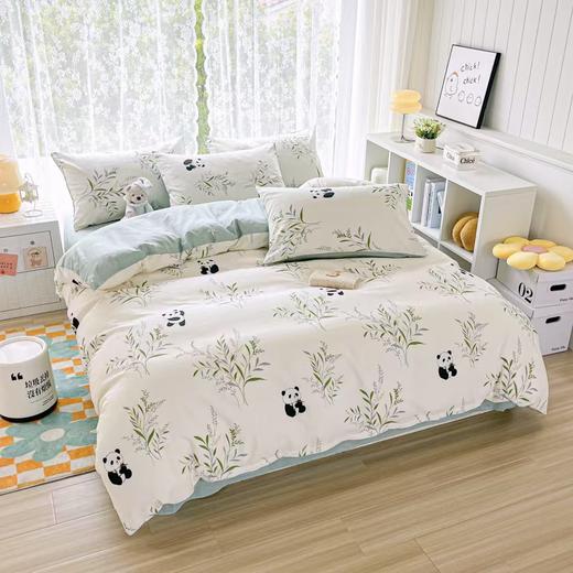 蓝若亭全棉四件套（竹林熊猫） 商品图2