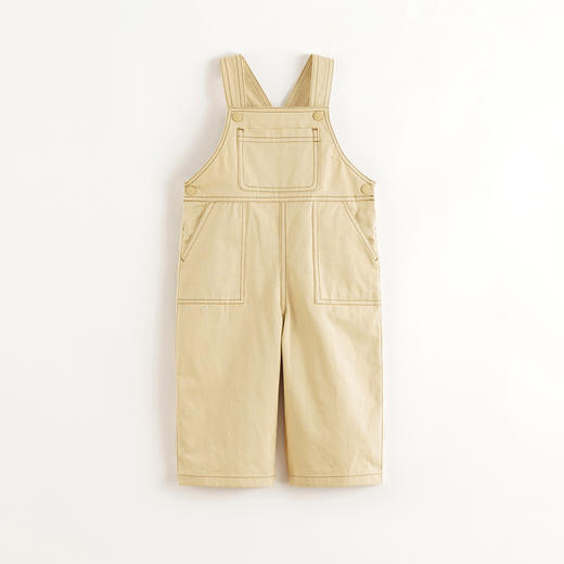 马克珍妮男童柔软亲肤工装背带裤 宝宝裤子2025年春装新款250020 商品图2