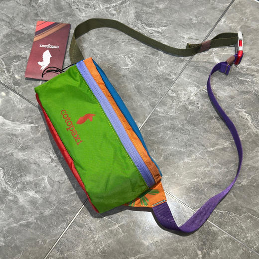 羊驼家彩色腰包斜挎包 商品图2