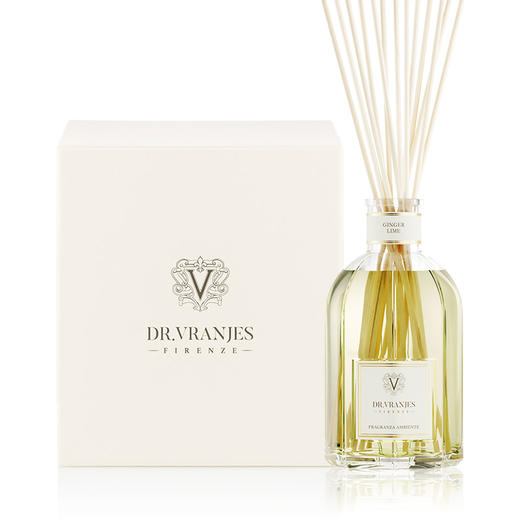 意大利Dr.Vranjes馥意世生姜青柠藤条香薰室内扩香生姜青柠无火藤条香薰250ml 商品图0