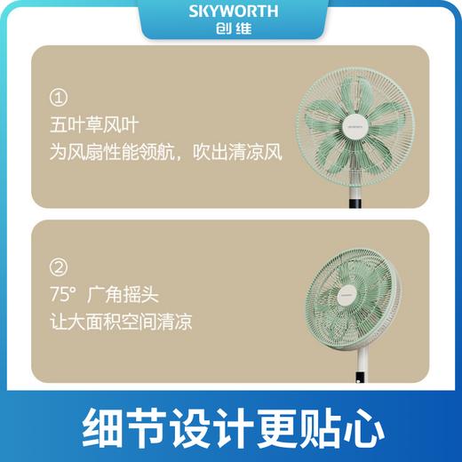 【自营】创维  电风扇家用轻音大风量摇头扇　Q508 商品图2