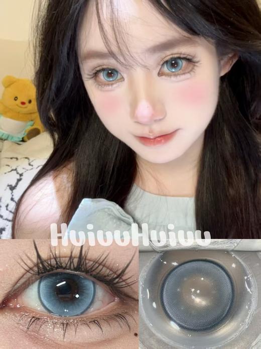 【大直径】PUFF GIRL-麻瓜学院蓝-14.5mm【半年抛 度数0-800度 含525/575】 商品图0