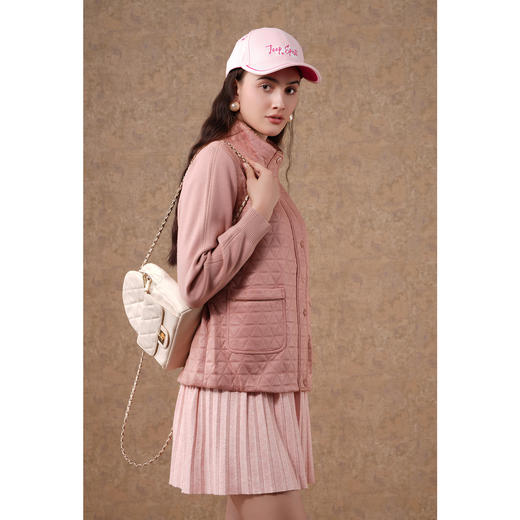 乔万尼新款外套女春秋款拼接设计EM1B137 商品图3