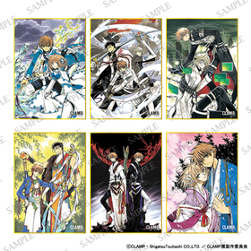 翼年代记 CLAMP展 色纸 6包/盒 谷子