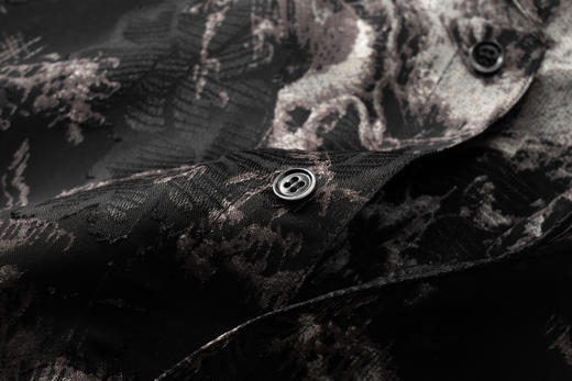 【戗驳领】【DDA】大依优型大码花衬衫短袖衬衫翻领衬衣商务休闲透气半袖夏季上衣男士 商品图4