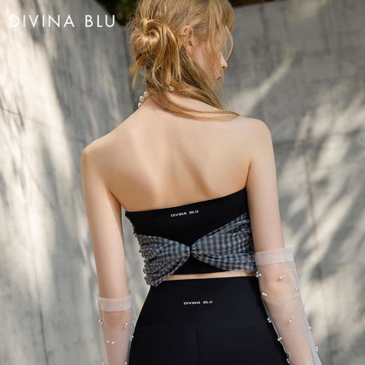 DIVINABLU东京系列迪唯纳网纱抹胸90 商品图3