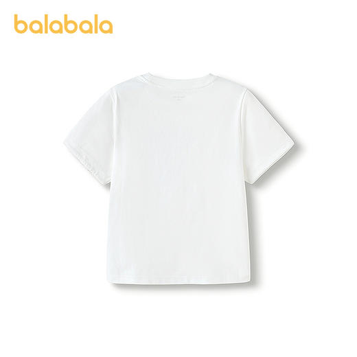 巴拉巴拉童装儿童短袖女童t恤2025款夏速干凉感上衣 商品图2