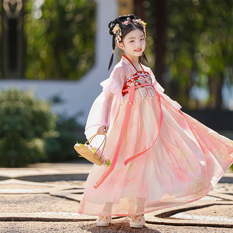 【苏城纪】新款汉服女童襦裙云璃（蝴蝶）