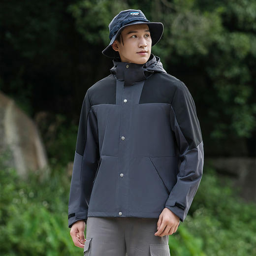 BINLE户外情侣款冲锋衣防风防水 商品图7