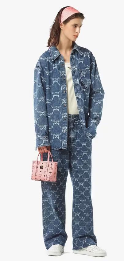 MCM 购物袋 XMINI女  MWPFSMT03PZ001-F 粉色. 商品图2