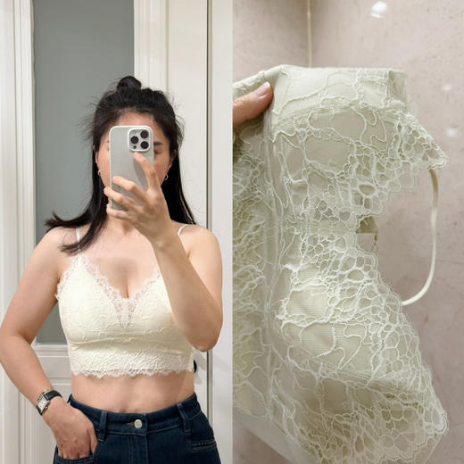 法式蕾丝--春夏美背吊带文胸 好穿！ 商品图0