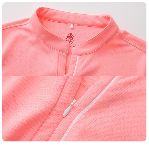 BOS-303B(PROSIMON高尔夫春夏女款带防晒袖套短袖小立领衫) 商品图2